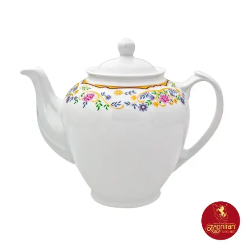 چینی زرین قوری سایز بزرگ (هیئتی) طرح گلستان