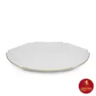 سرویس قاب و قدح چینی زرین هگزان طرح زرین لب طلایی
