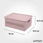 جعبه دربدار لیمون متوسط طرح بافت 2157