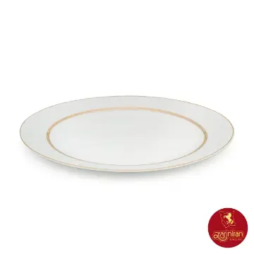 دیس چینی زرین ایتالیا اف هدیه طلایی سایز 24