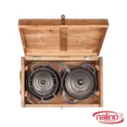 سرویس قابلمه چدن 8 پارچه نالینو مدل Tekla تکلا (جعبه چوبی)