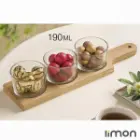 اردوخوری کاسه گرد 3 عددی لیمون کد 2218