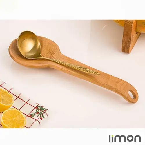 زیر ملاقه ای چوبی لیمون کد2180