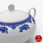 سوپ خوری چینی زرین ایتالیا اف 3650 فلورانس 3256 سی سی