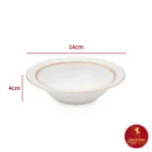 سالادخوری چینی زرین هدیه طلایی کوچک