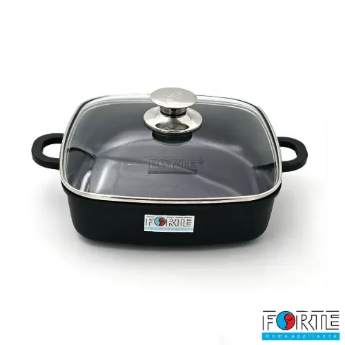 تابه گرانیتی چهارگوش فورته Forte سایز 24