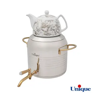 کتری و قوری یونیک 5.5 لیتری استیل UN-7278