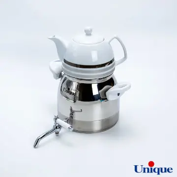 نمایش جزئیات برای ست کتری و قوری شیردار 3 لیتر استیل یونیک UN-7206 دسته کالیت نسوز کتری و قوری یونیک UN-7206
