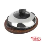 تابه استیک نالینو مدل پادلا padela سایز 26 دربدار با زیره چوبی