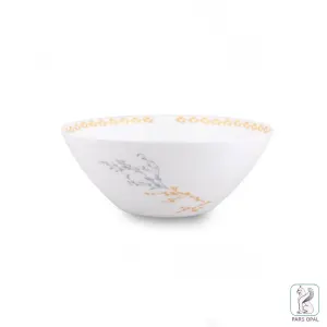 کاسه سرویس پذیرایی 28 پارچه پارس اپال طرح پیچک کد 942