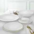 خرید سرویس 28 پارچه پارس اپال مدل لب طلا