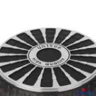 سرویس قابلمه 12 پارچه یونیک مدل نگینی طوسی UN-8209