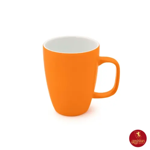 ماگ دسته دار سوئدی چینی زرین طرح نارنج