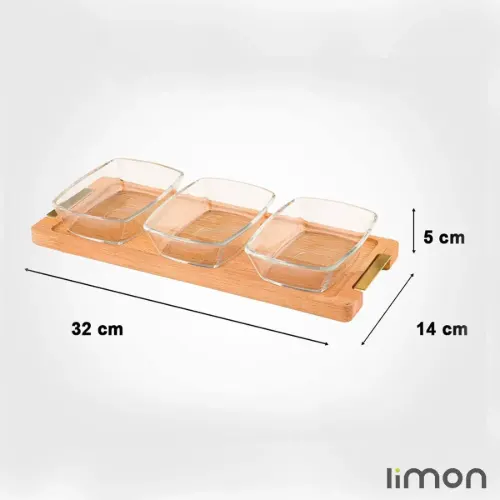 اردورخوری چوبی لیمون 3 خانه 2252