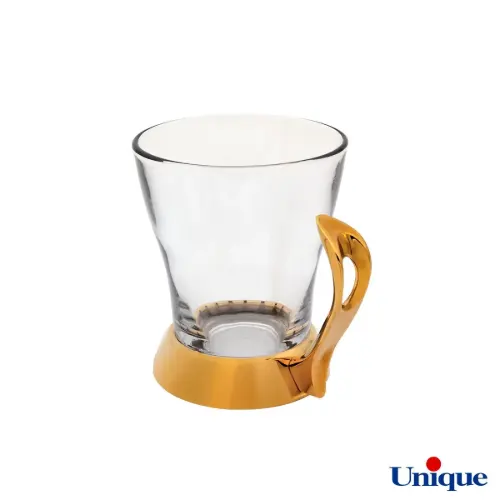 ست چایخوری یونیک طلایی UN-3865
