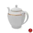 قوری چای هیئتی چینی زرین طرح هدیه طلایی