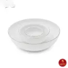 سرویس 13 پارچه چینی زرین پیاله ایتالیا اف طرح سمن