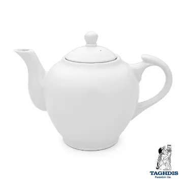 قوری گرد سفید تقدیس سایز 10