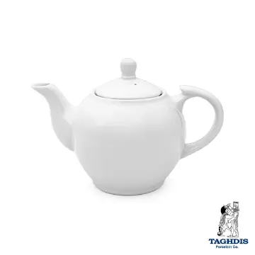 قوری گرد سفید تقدیس سایز 4