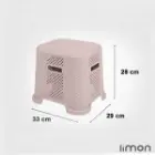 صندلی حمام لیمون طرح بافت 30 سانتی 2148