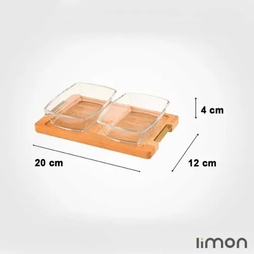 اردورخوری چوبی کوچک لیمون 2 خانه 2246