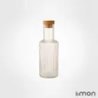 بطری آب درب چوبی 700 میلی لیتری لیمون 2266