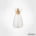 بطری آب درب چوبی 1 لیتری لیمون 2269