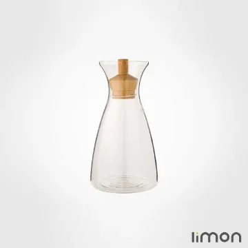 بطری آب درب چوبی 1 لیتری لیمون 2269
