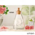 بطری آب درب چوبی 1 لیتری لیمون 2269