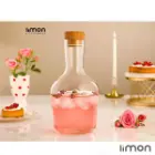 بطری آب درب چوبی 1.5 لیتری لیمون 2272