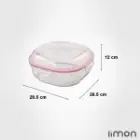 ظرف شیشه ای سرو و نگهداری دربدار 3.750 لیتر لیمون 2295
