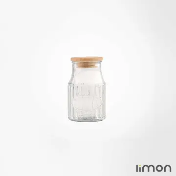 بانکه درب چوبی 230 میلی لیتر لیمون 2264