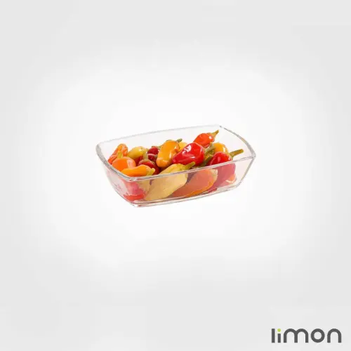 پیاله شیشه ای کوچک لیمون 6 عددی 2225