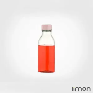 بطری آب چهارگوش لیمون 1064