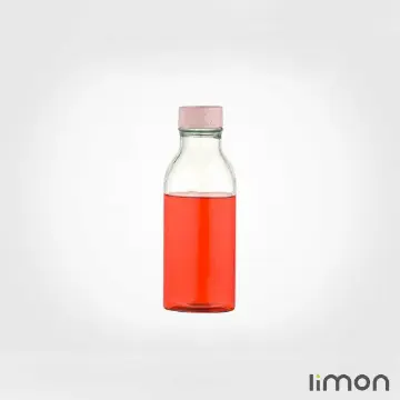 بطری آب چهارگوش لیمون 1064