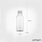 بطری آب چهارگوش لیمون 1064