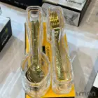جا قاشق و چنگال اکرولیک دربدار لیمون 6260