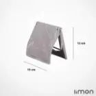 جا دستمال رولی دیواری کوچک طرح ماربل لیمون 1911