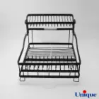 آبچکان دو طبقه آلومینیوم یونیک مشکی UN-2652