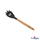 کفگیر و ملاقه یونیک سیلیکونی دسته چوبی UN-1170