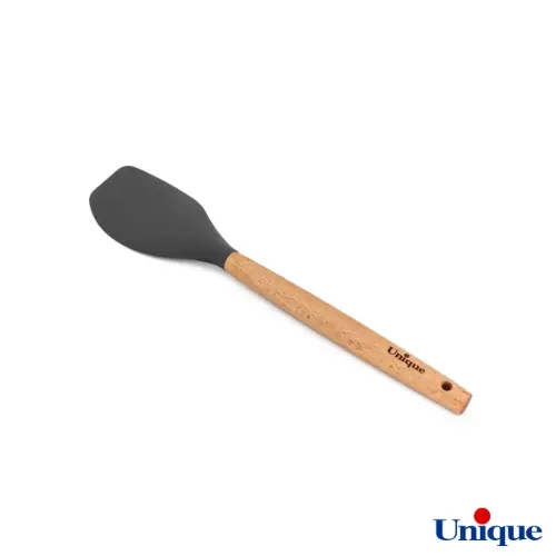 کفگیر و ملاقه یونیک سیلیکونی دسته چوبی UN-1170