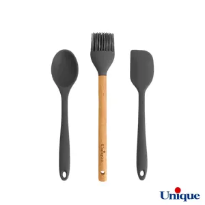 فرچه، قاشق و لیسک سیلیکونی یونیک UN-1184