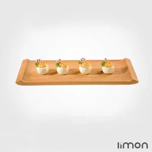 تخته سرو چوبی مستطیل بزرگ لیمون 2258