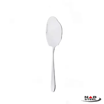 کفگیر برنج ناب استیل براق ورونا
