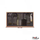 قیمت سرویس قاشق چنگال 116 پارچه ناب استیل مدل ورونا