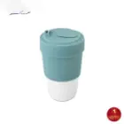 چینی زرین ماگ استیم 2 طرح سبز آبی