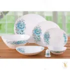 خرید سرویس آرکوپال 28 پارچه پارس اپال طرح مانیسا آبی کد 265