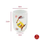 ماگ چینی زرین ایتالیا اف طرح باب اسفنجی 350 سی سی لیوان بدون دسته