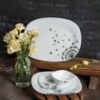 قیمت سرویس آرکوپال 28 پارچه پارس اپال طرح فایبر کد 840 قالب مربع