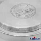 کتری و قوری یونیک استیل شیر دار 4 لیتر UN-7224 دسته استیل